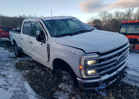 2024 Ford F350 Super Duty from USA, damaged, VIN 1FT8W3BN4RED23320
